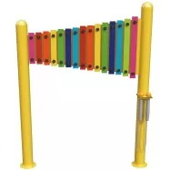 Rainbow metallophone