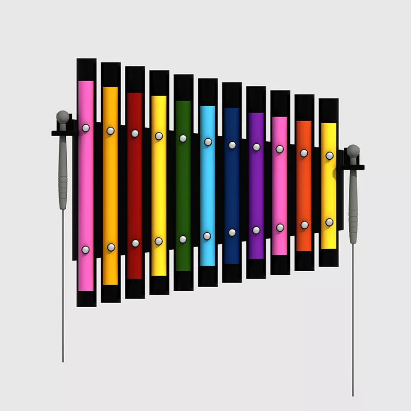 Wall Metal Slagverk Toy Hljóðfæri